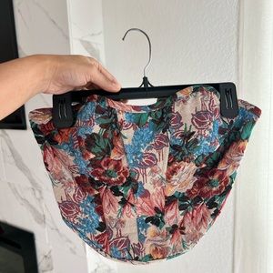 AmericanThreads embroidered corset top